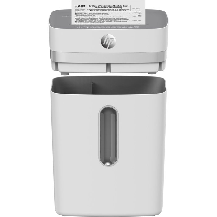 HP OneShred 12CC Blanco, 12 hojas, Nivel P-4