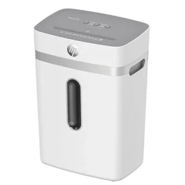HP OneShred 2802 - Destructora de Papel (12 hojas, Corte Confeti, Nivel Seguridad P-4, 23 L, Blanco)