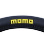Momo Funda de Volante Comfort Microfibra Negro-Rojo 38-39cm