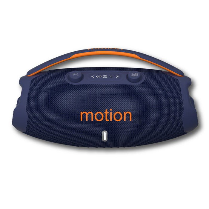 SAMI Altavoz MOTION X2 30W XL, Azul, Multimedia Alta, Altavoz Bluetooth