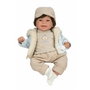 Muñecas Arias Muñeca Elegance Zoe Beige 45 cm con Pelo y Mecanismo de Risa Try Me