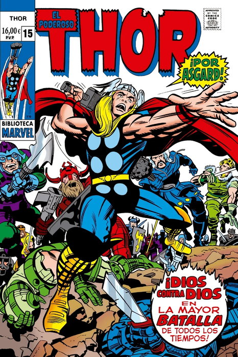 Panini España S.A. Biblioteca Marvel 135: El Poderoso Thor 15, Stan Lee y Jack Kirby - Panini