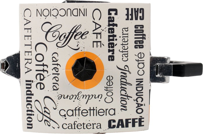 Quttin Cafetera de Aluminio para Inducción de 9 Servicios
