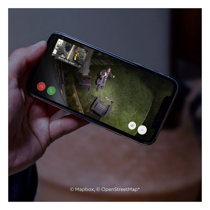 Amazon Ring Spotlight Cam Pro, Cámara de Seguridad con Batería para Exterior, Color Blanco