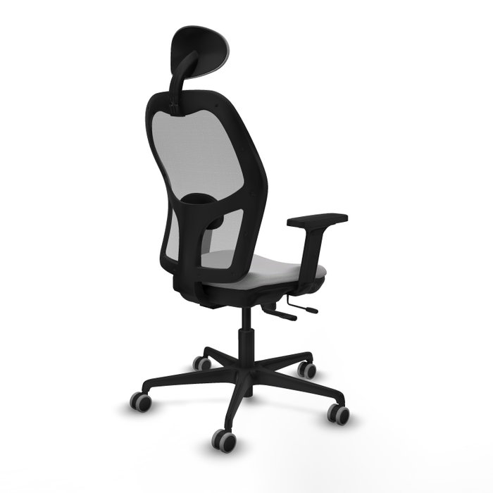 PIQUERAS Y CRESPO Silla de oficina Jorquera con mecanismo Sincro/Traslack, Gris