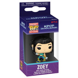 FUNKO Llavero Pocket POP KPop Demon Hunters Zoey