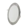 Placa LED Circular 18W 1800Lm 6000K Níquel Satinado 50.000H [GL-CL-R18N-CW]