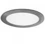 Placa LED Circular 18W 1800Lm 6000K Níquel Satinado 50.000H [GL-CL-R18N-CW]