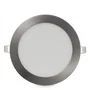 Placa LED Circular 18W 1800Lm 6000K Níquel Satinado 50.000H [GL-CL-R18N-CW]