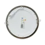 Placa LED Circular 18W 1800Lm 6000K Níquel Satinado 50.000H [GL-CL-R18N-CW]