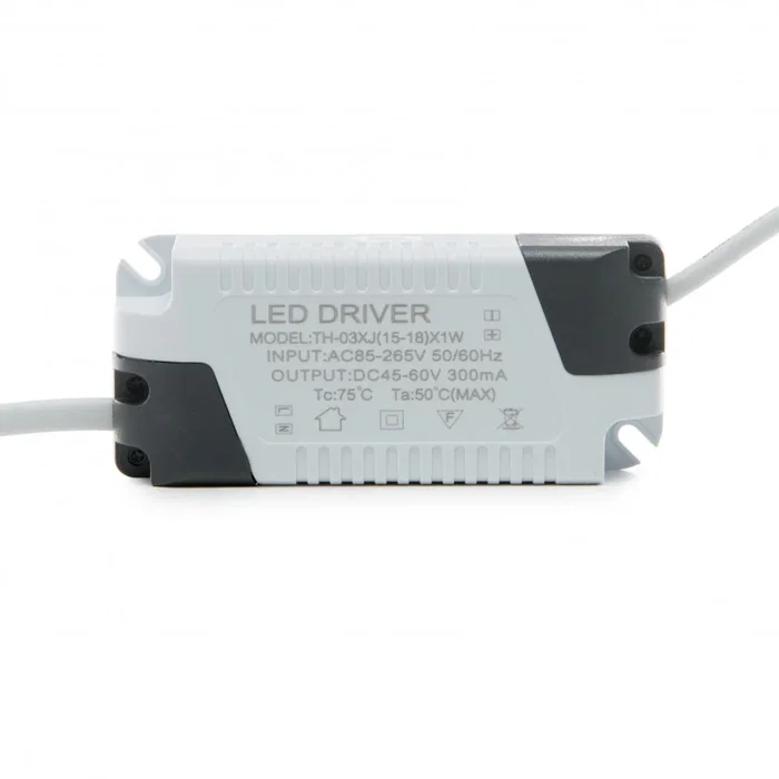 Placa LED Circular 18W 1800Lm 6000K Níquel Satinado 50.000H [GL-CL-R18N-CW]