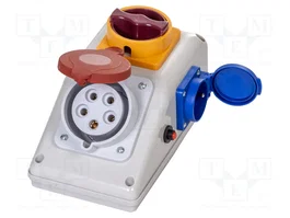PAWBOL Cuadro de Distribución IP44 ABS PG21