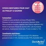 Vetocanis DentActiv Sticks Higiene Bucal para Gatos Sabor Salmón 10 Unidades