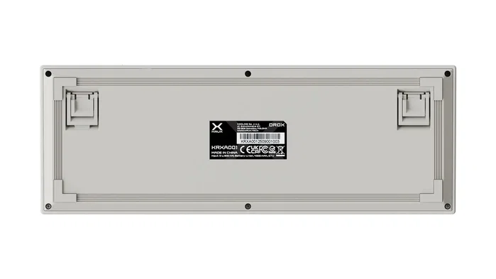 Krux Klawiatura gamingowa Krux Drox mecánica inalámbrica Retro RGB layout Polaco