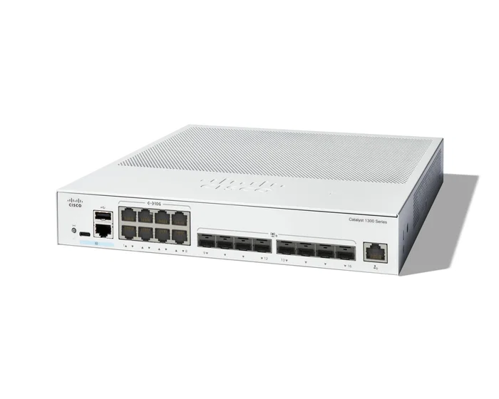 Cisco Catalyst C1300-16XTS Switch Gestionado L2/L3 8-Port 10GE Gris Cisco Catalyst C1300-16XTS Switch Gestionado L2/L3 8-Port 10GE Gris