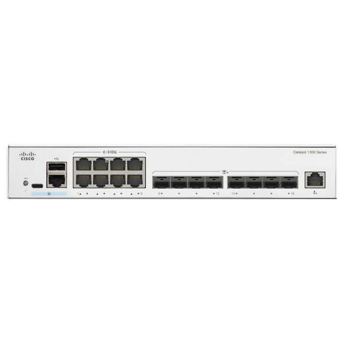 Cisco Catalyst C1300-16XTS Switch de red 8-PORT 10GE SFP+