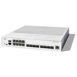 Cisco Catalyst C1300-16XTS Switch Gestionado L2/L3 de 8 Puertos 10GE Ethernet (Cobre) y 8 Ranuras SFP+, Montaje en Rack, Gris