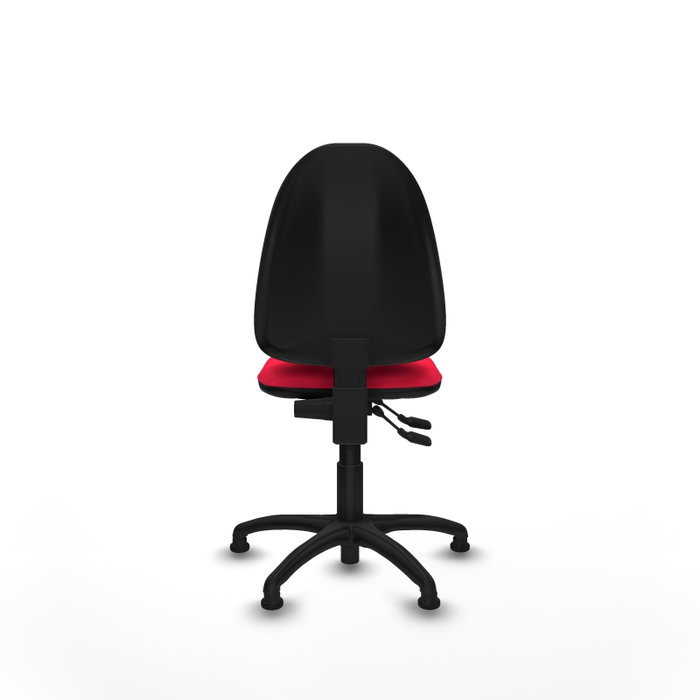 PIQUERAS Y CRESPO Silla de oficina Aýna roja sin brazos PIQUERAS Y CRESPO Silla de oficina Aýna roja sin brazos