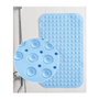 Dovelis Alfombra de baño antideslizante Azul 36x70cm