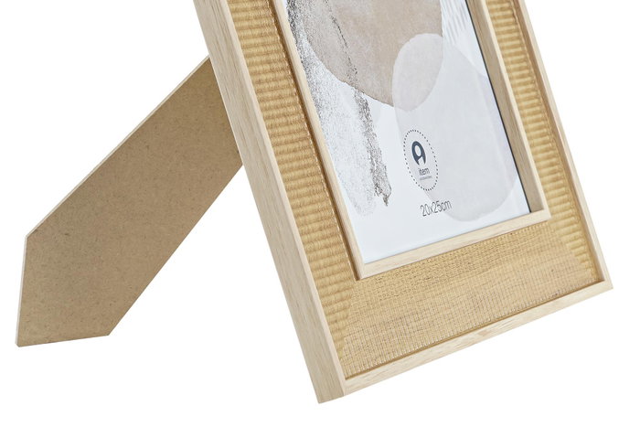 DKD Home Decor Marco de Fotos 20x25 MDF 29x1,5x34 Natural