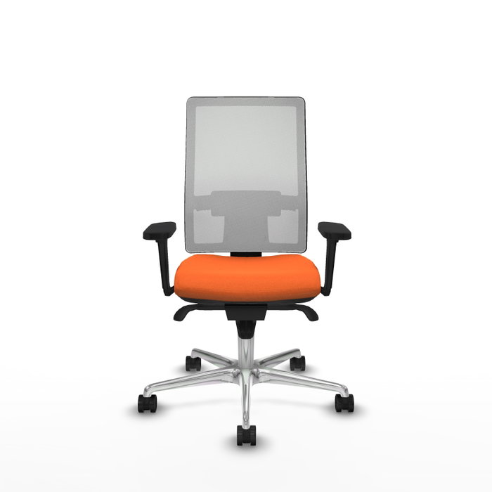 PIQUERAS Y CRESPO Silla de oficina Horna Naranja y Blanco PIQUERAS Y CRESPO Silla de oficina Horna Naranja y Blanco