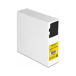 DeLOCK 19945 Tubo termorretráctil Negro 2,54 mm 2:1