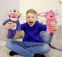 Smoby Screamerz Peluche Interactivo Mono 28 cm Ruidos al Agitar o Pulsar el Botón