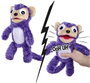 Smoby Screamerz Peluche Interactivo Mono 28 cm Ruidos al Agitar o Pulsar el Botón