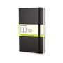Moleskine Libreta Clásica Tapa Dura Negra QP012 A6 Lisa 9x14cm 192 Hojas