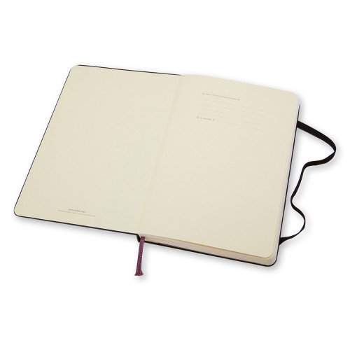 Moleskine Cuaderno Classic Tapa Dura Liso Pocket Negro
