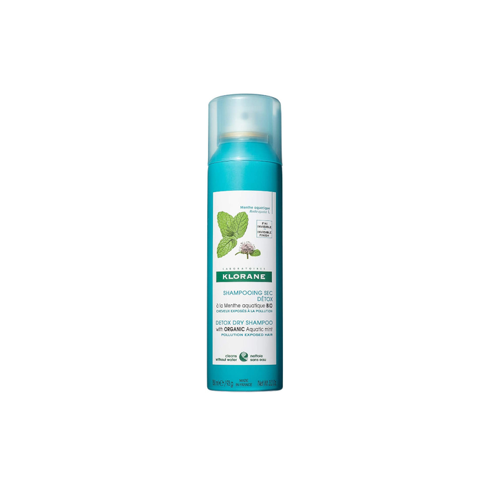 Klorane Champú Seco Detox Menta Acuática 150 ml