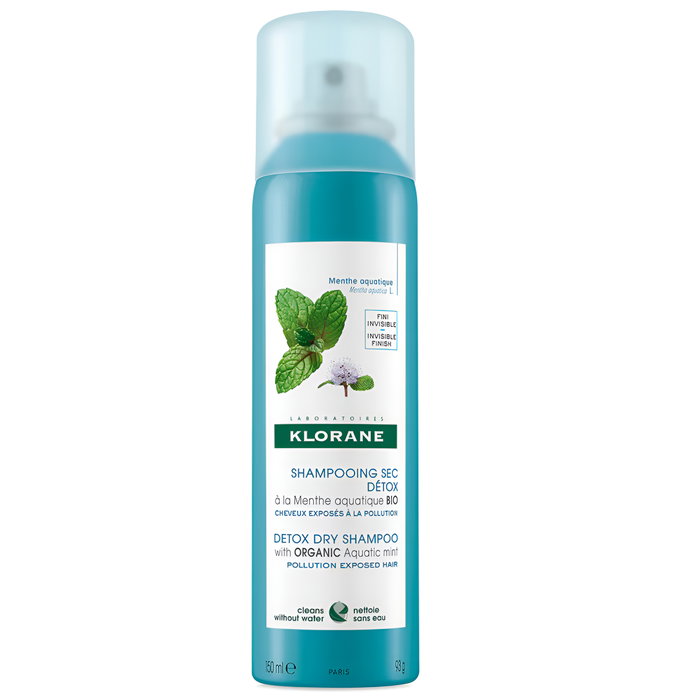 Klorane Shampoo Seco Detox Menta Acuática 150 mL Klorane Shampoo Seco Detox Menta Acuática 150 mL