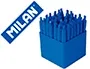 Milan Bolígrafo P1 Touch Mini Retractil 1 mm Azul Expositor 40 Unidades