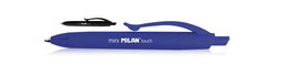 MILAN Bolígrafo P1 Touch Mini Azul Retráctil (Set de 40)