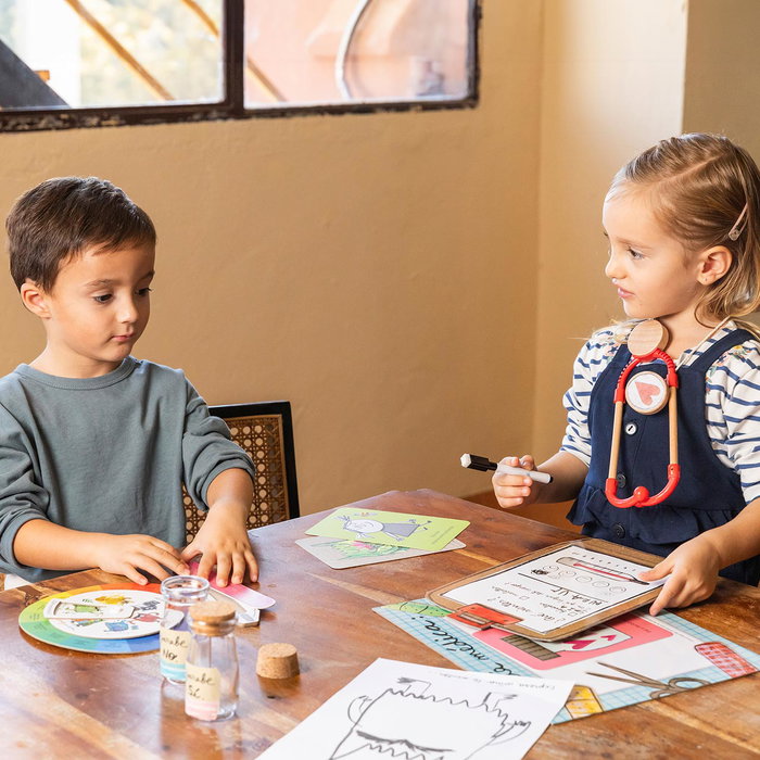 Diset Aprendo En Positivo Doctor Las Emociones 1120200281 - Juego para gestionar y regular emociones con 40 actividades