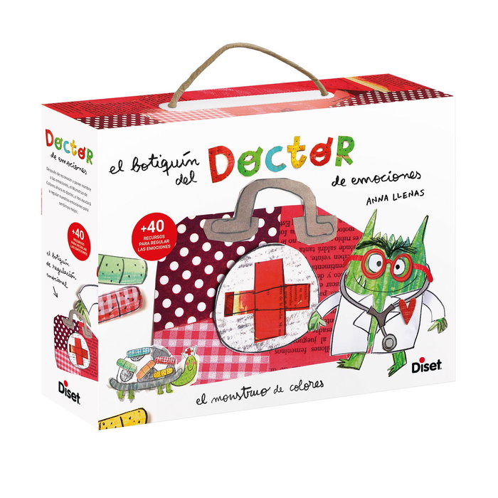 Diset Aprendo En Positivo Doctor Las Emociones 1120200281 - Juego para gestionar y regular emociones con 40 actividades