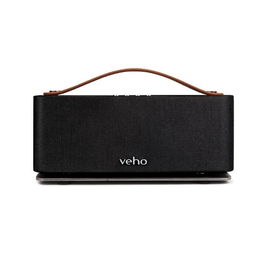 Veho MR-8 Altavoz Bluetooth Inalámbrico Retro con Banco de Energía de 4000 mAh y 32 Horas de Reproducción, 2x6W