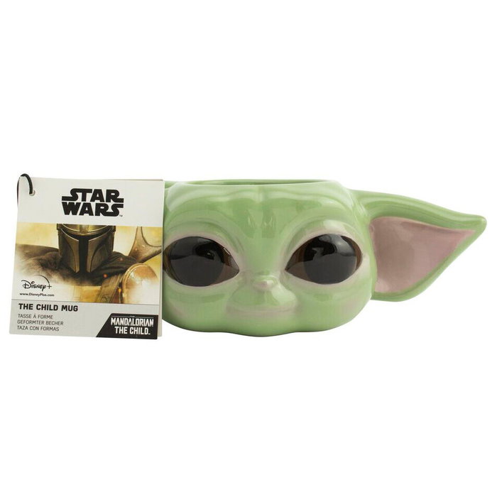 PALADONE Taza 3D Yoda The Child The Mandalorian Star Wars, 350ml