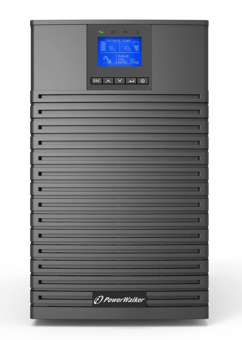 PowerWalker VFI 1000-3000 ICT/ICR UPS Online 2000VA/2000W, 8 x IEC C13 Outlet, USB, RS-232, LCD
