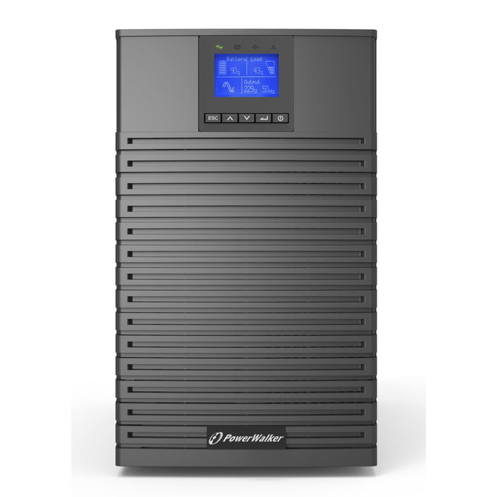 PowerWalker PowerWalker Online 2000VA/2000W con 8 tomas IEC C13, USB, RS-232 y LCD PowerWalker PowerWalker Online 2000VA/2000W con 8 tomas IEC C13, USB, RS-232 y LCD