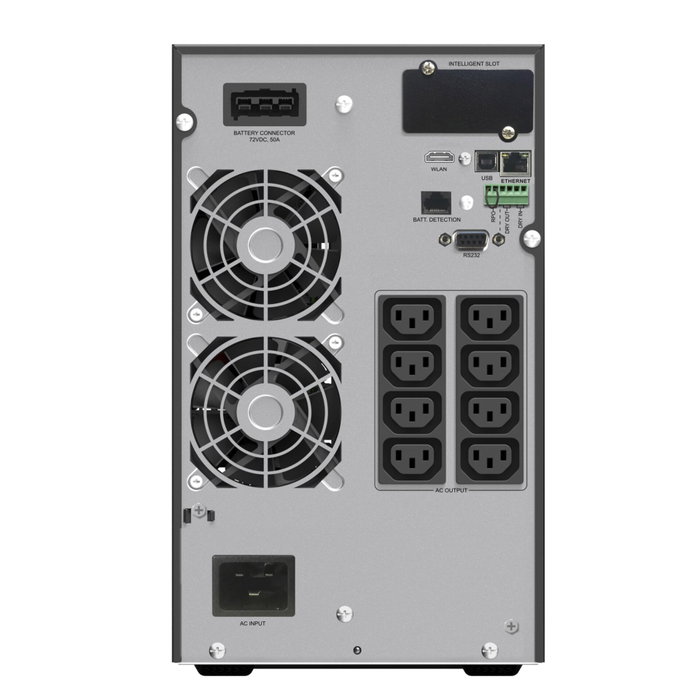 PowerWalker PowerWalker Online 2000VA/2000W con 8 tomas IEC C13, USB, RS-232 y LCD PowerWalker PowerWalker Online 2000VA/2000W con 8 tomas IEC C13, USB, RS-232 y LCD