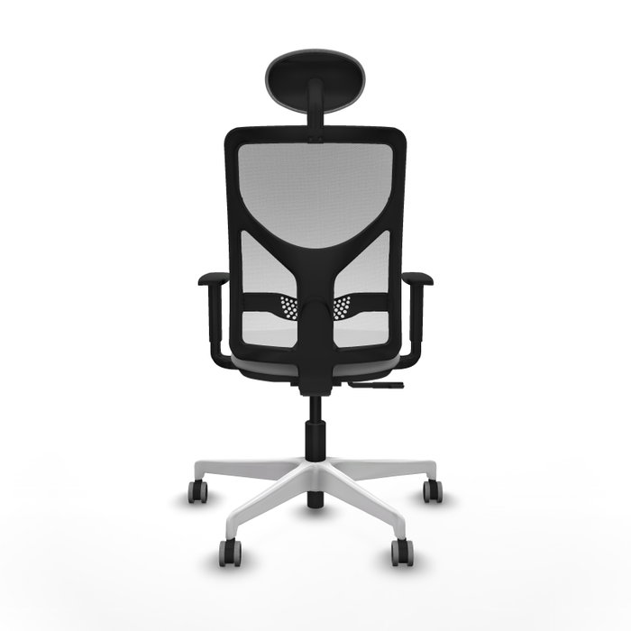 PIQUERAS Y CRESPO Silla de oficina Motilla con mecanismo Sincro, Gris claro y Blanco PIQUERAS Y CRESPO Silla de oficina Motilla con mecanismo Sincro, Gris claro y Blanco