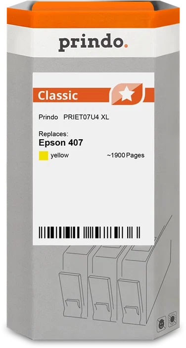Prindo Classic XL Cartucho de tinta amarillo Prindo Classic XL Cartucho de tinta amarillo