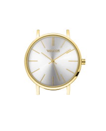 Watxandco WXCA3003 Reloj para Mujer Dorado 38mm