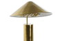 DKD Home Decor Lámpara de Sobremesa Metal Dorado con Sombrero