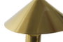 DKD Home Decor Lámpara de Sobremesa Metal Dorado con Sombrero