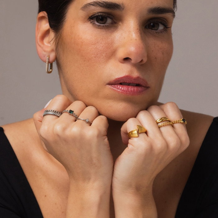 Anillo Mujer One Jewels OJNYR40S-5 Plateado 5