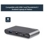 Startech - USB-C Multiport Adapter con Dual Monitor, 2 Puertos DisplayPort 4K y PD, para Windows