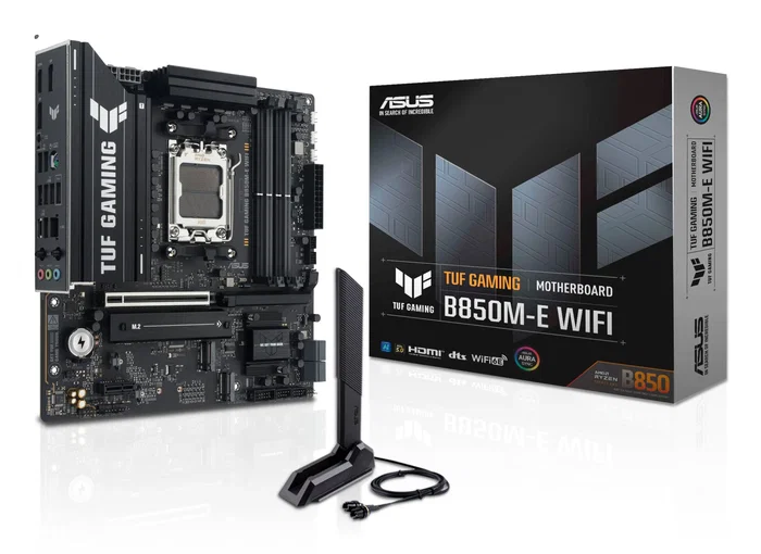 ASUS TUF GAMING B850M-E WIFI Gris
