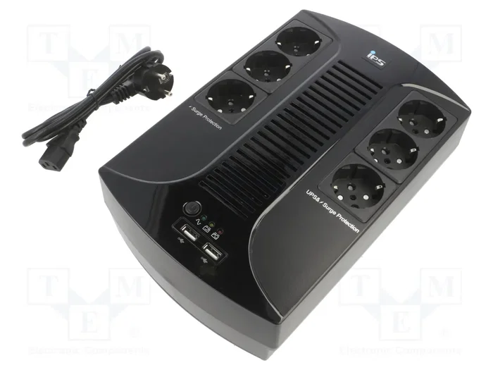 IPS DM1-LI-0K6-PC-1X7 SAI con listón 600VA 360W IPS DM1-LI-0K6-PC-1X7 SAI con listón 600VA 360W